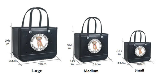 BRIDGE TO ANIMAL HOME RESCUE TOTE BAG FUNDRAISER - ENDS 9/6