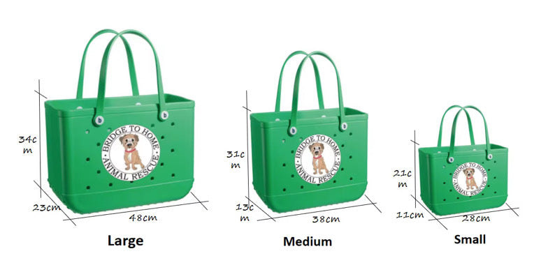 BRIDGE TO ANIMAL HOME RESCUE TOTE BAG FUNDRAISER - ENDS 9/6