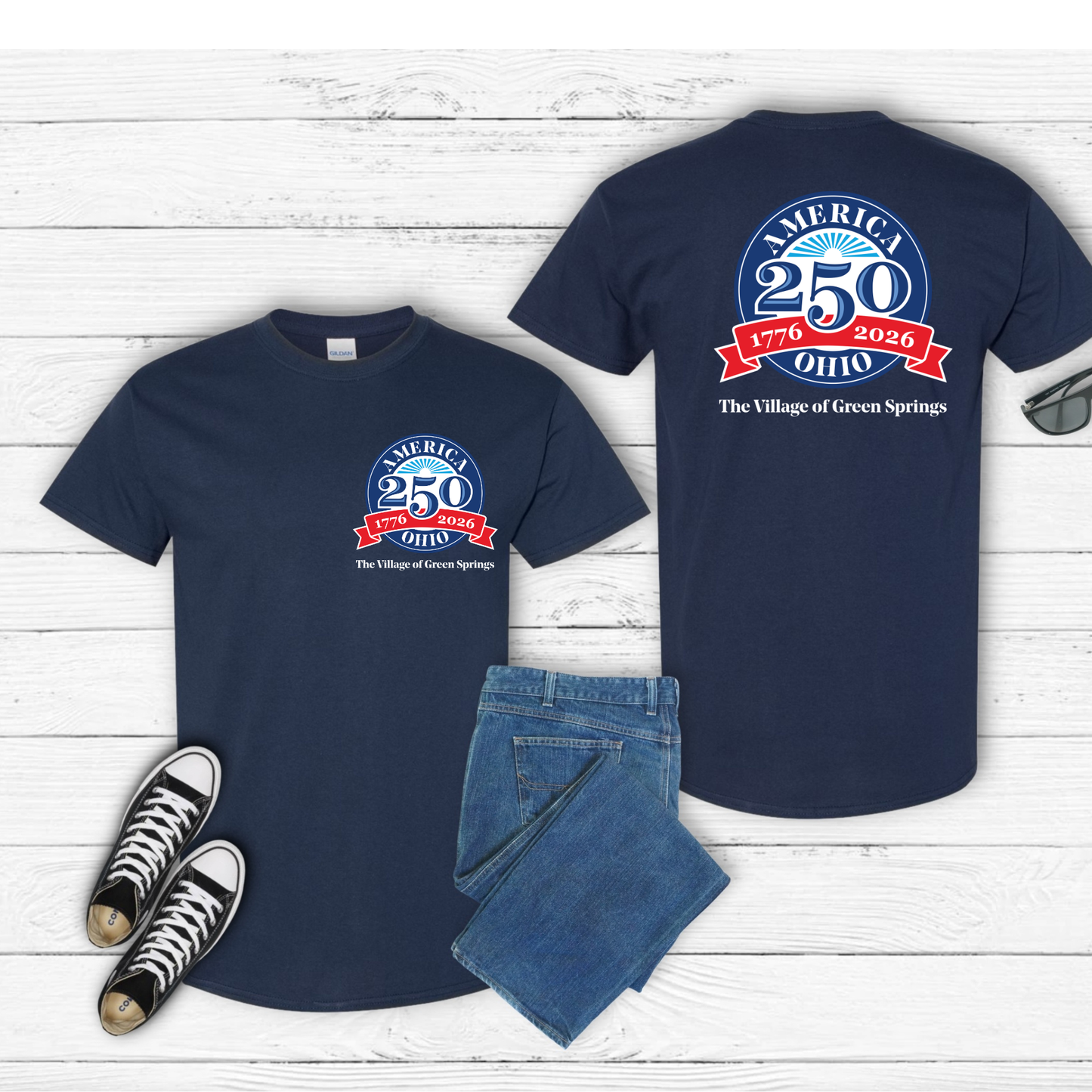 America, OH 250 Years Shirt