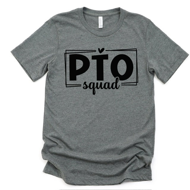 Gray PTO Squad - Bold Box Design