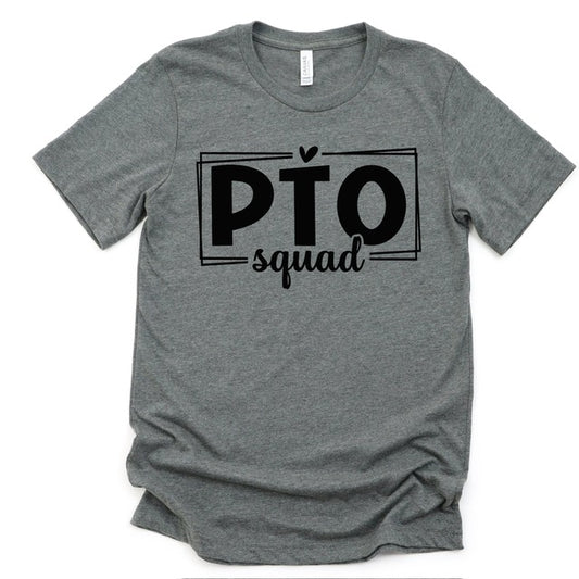 Gray PTO Squad - Bold Box Design