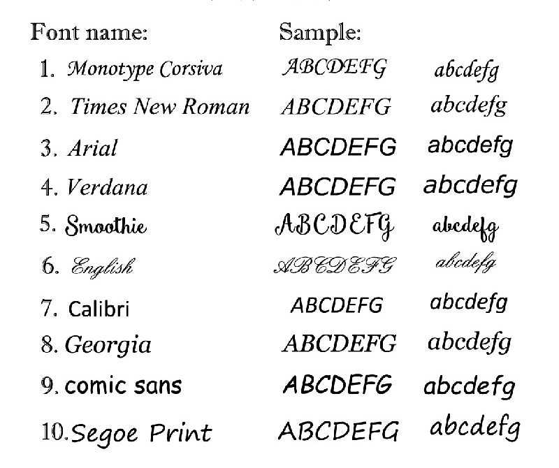 *RERUN Custom Multi-Name Necklace*